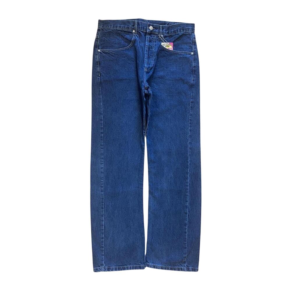 Dope Silvester Light Wash Men's Y2K New with Tag Straight Leg Denim Jean W36 L32